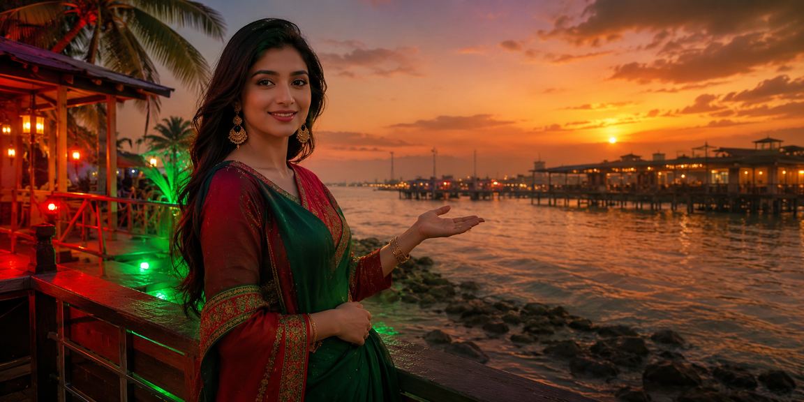 সেন্ট মার্টিনে লাল-সবুজ থিমে টস প্রেডিকশন বেটিং উপভোগ করছেন — gk9 প্ল্যাটফর্ম পরিচিতি